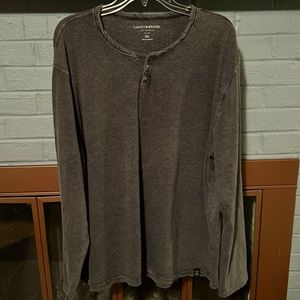 Lucky brand long sleeve Henley t